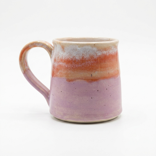 Ceramic Mug - Coastal Wave | Lilac & Salmon