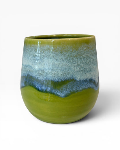 Ceramic Wine Tumbler - Coastal Wave | Chartruese