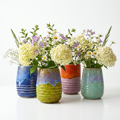 Ceramic Vase - Coastal Wave | Chartruese