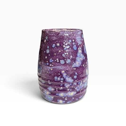 Ceramic Vase - Purple Galaxy