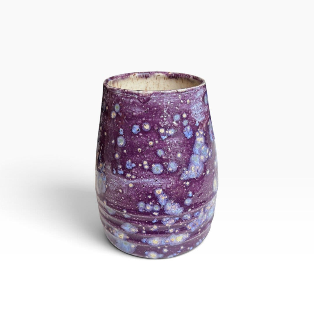 Ceramic Vase - Purple Galaxy