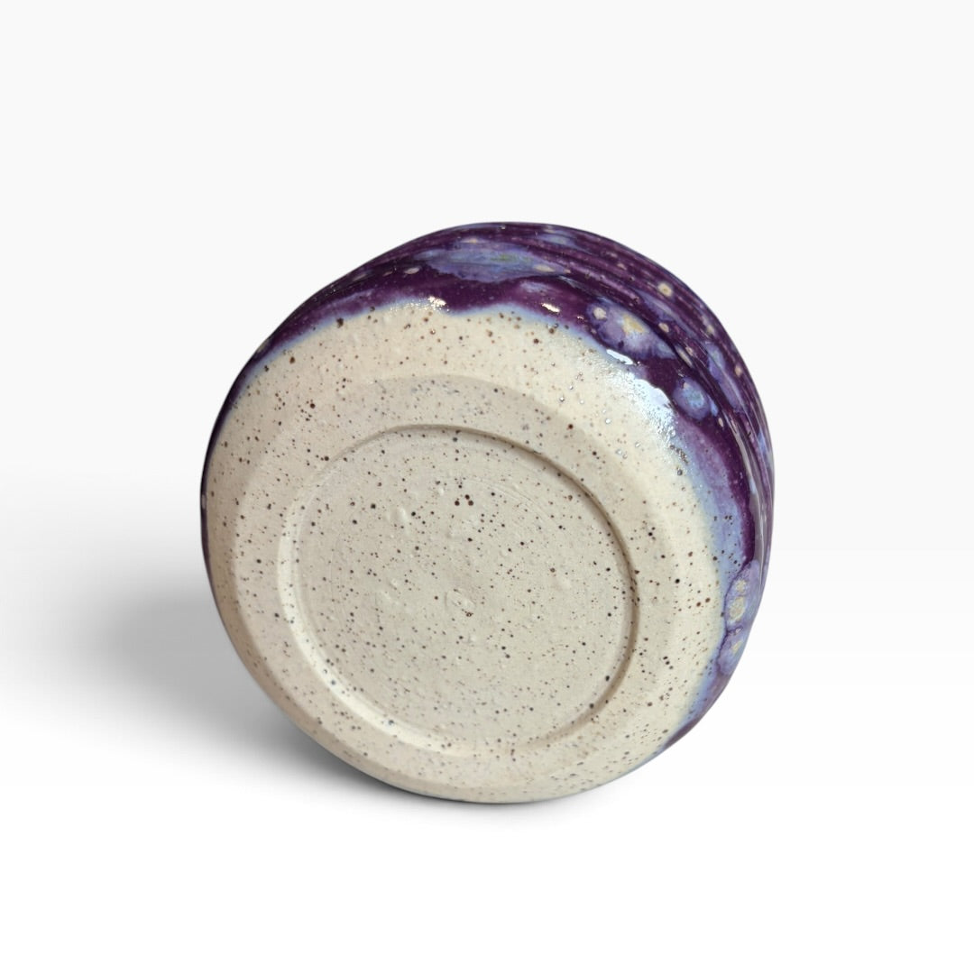Ceramic Vase - Purple Galaxy