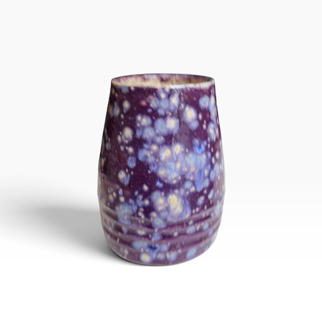 Ceramic Vase - Purple Galaxy