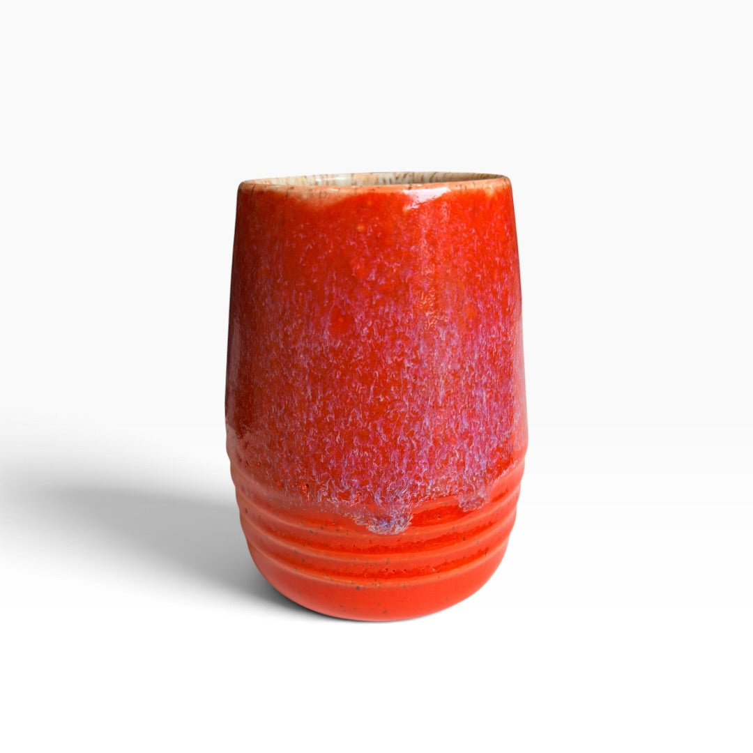 Ceramic Vase - Coastal Wave | Red