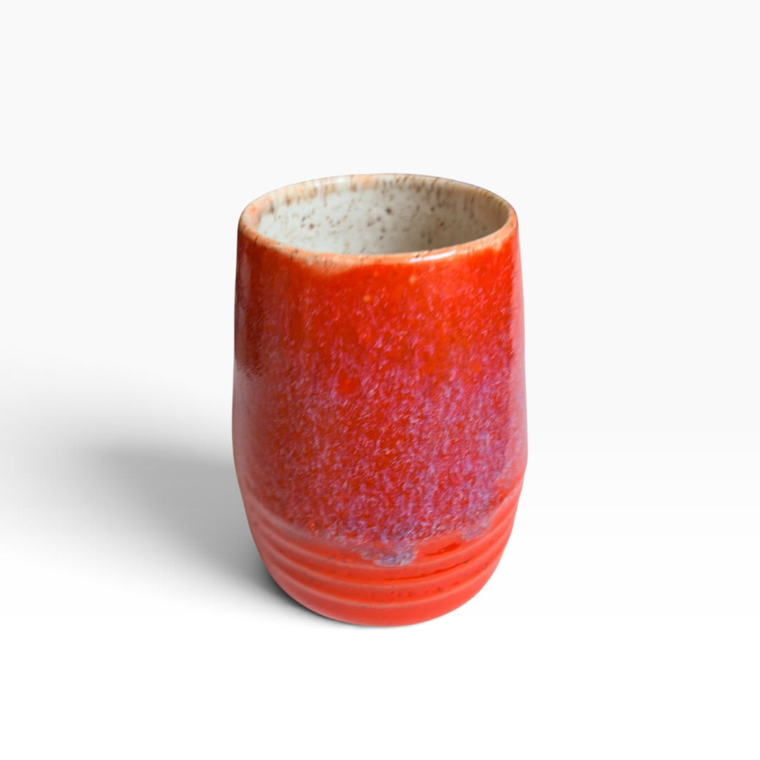 Ceramic Vase - Coastal Wave | Red