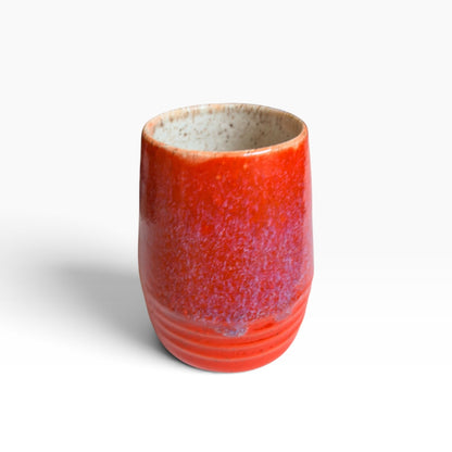 Ceramic Vase - Coastal Wave | Red