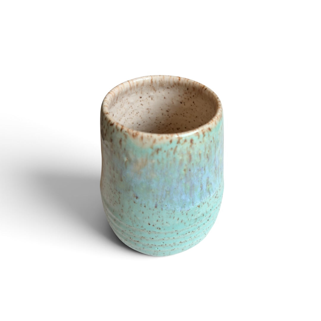 Ceramic Vase - Coastal Wave | Aqua